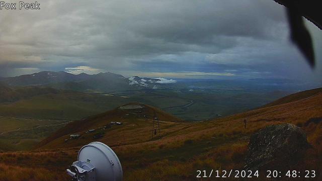 WebCam showing current Snow conditions in Fox Peak