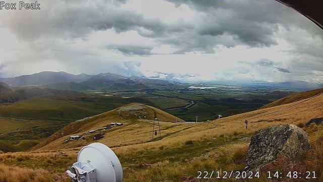 WebCam showing current Snow conditions in Fox Peak