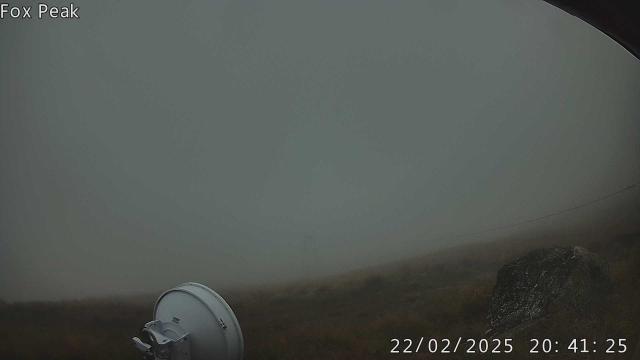 WebCam showing current Snow conditions in Fox Peak