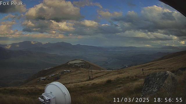 WebCam showing current Snow conditions in Fox Peak