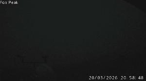 WebCam showing current Snow conditions in Fox Peak, &copy;www.foxpeak.co.nz