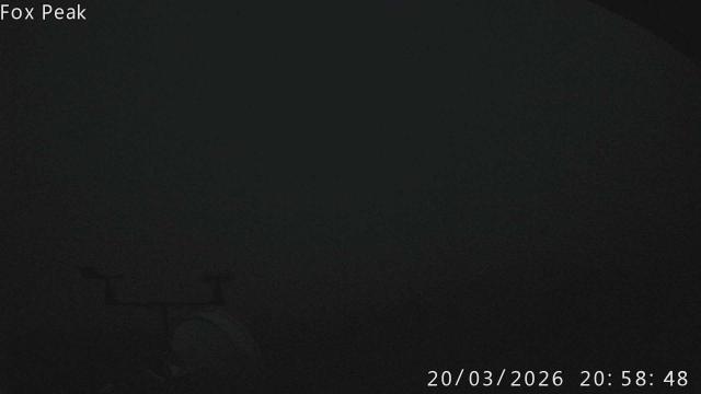WebCam showing current Snow conditions in Fox Peak